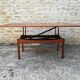 Table  modulable  en  teck