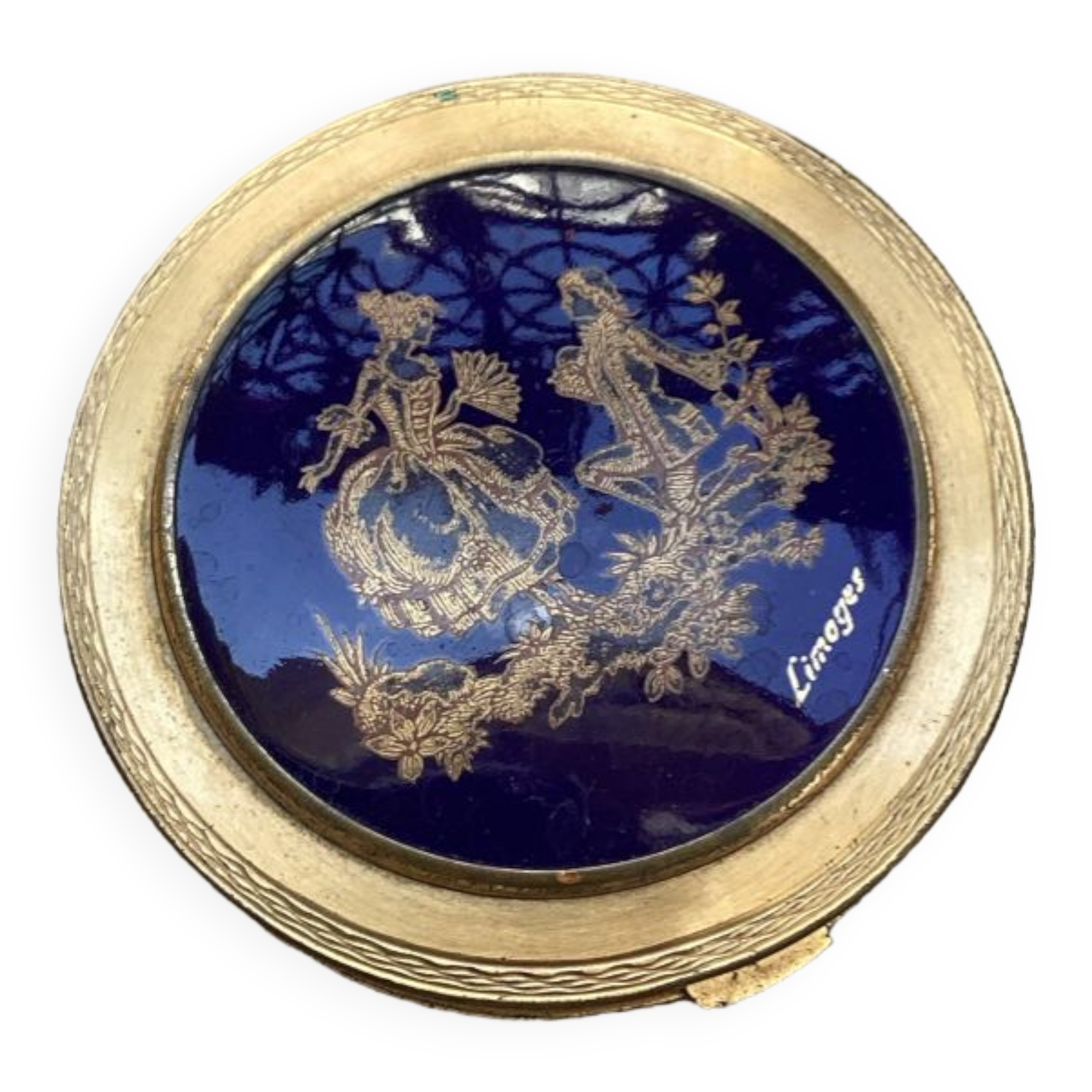 Illustrated powder maker of limoges