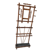 Rattan coat rack 40s