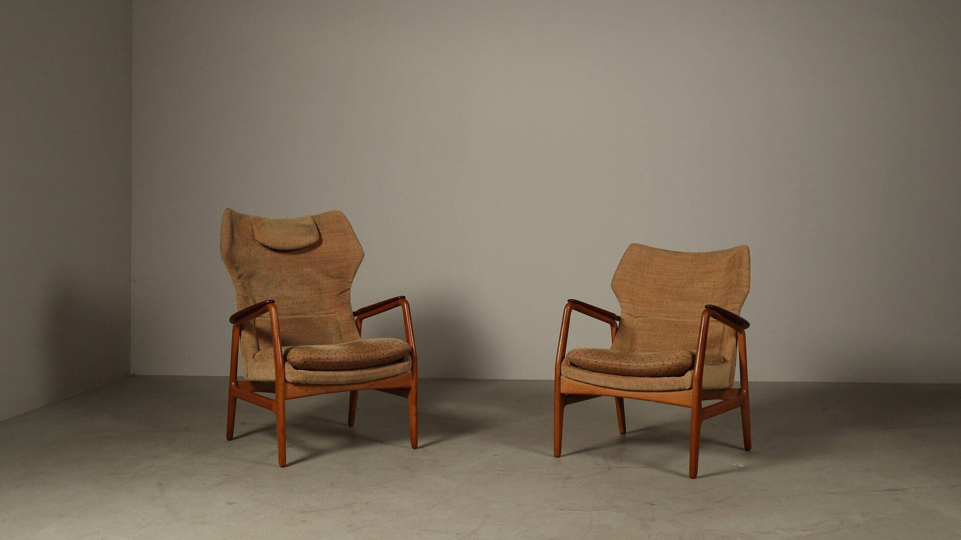 Arnold Madsen & Henry Schubell three-piece lounge set for Bovenkamp, 1960s
