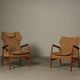 Arnold Madsen & Henry Schubell three-piece lounge set for Bovenkamp, 1960s