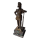 Sculpture en bronze "Soldat" – Fonderie Laganà, Naples (XXe siècle)