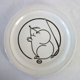 Set of 6 vintage Esso advertising plates