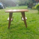 Scandinavian style magazine rack table