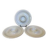 Trio of white egg cups Thomas Germany