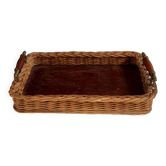 Rattan tray