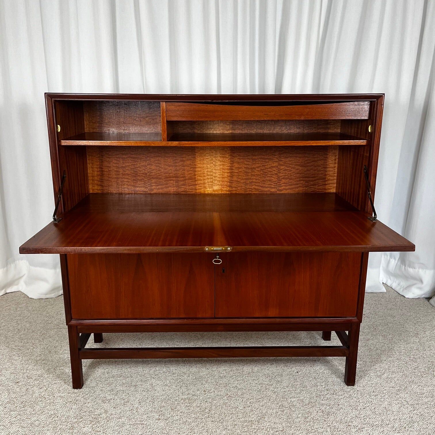 Rare Scandinavian secretary from the 1960s, in the style of Marian Grabinski for IKEA.