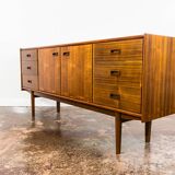 Vintage Walnut Sideboard By Bfm, 1960s, Poland