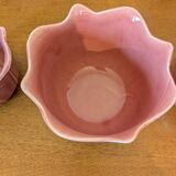 Set of three ceramic planters