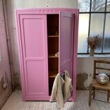 Pink knitted cabinet