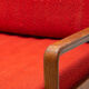Mid century folding sofa in scandinavian style, 1960´s, czechoslovakia