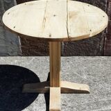 Side table or Art Deco pedestal table.