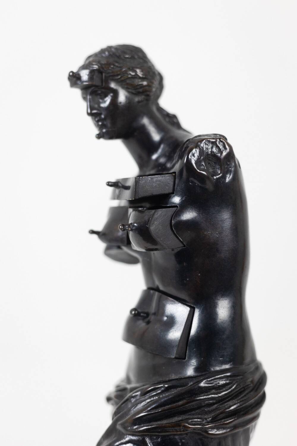 Salvador Dali. "Venus de Milo with Drawers" in bronze. Year 1988.