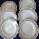 6 assiettes creuses modèle Adèle de Digoin Sarreguemines