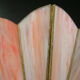 Pair of vintage pearl wall lamps 1970