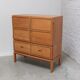 Decorative 'N-Line' bar cabinet in oak by P&J Neirinck, 1968
