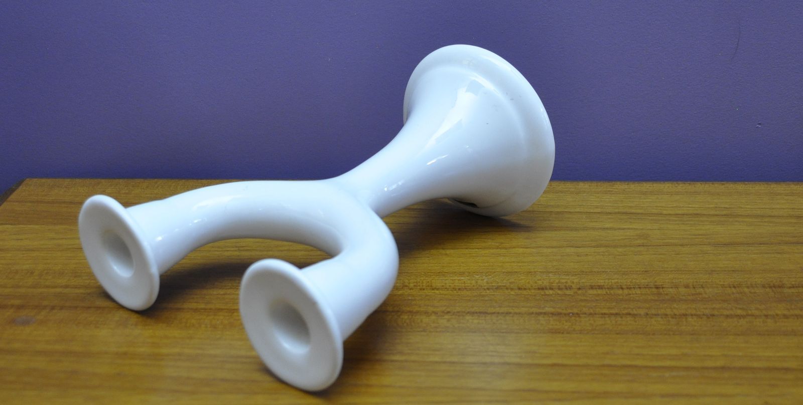 Guldkrokens Kakelugnsfabrik porcelain candleholder