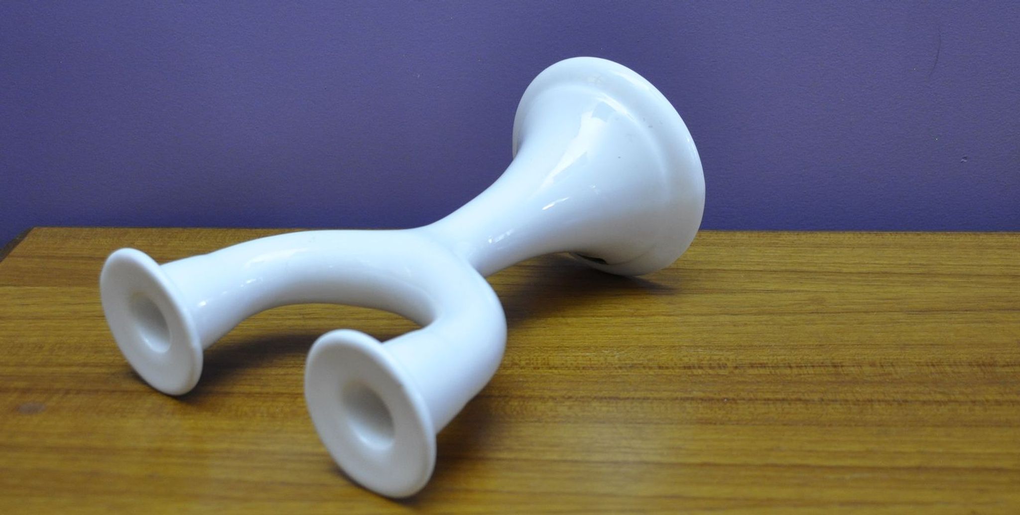 Guldkrokens Kakelugnsfabrik porcelain candleholder