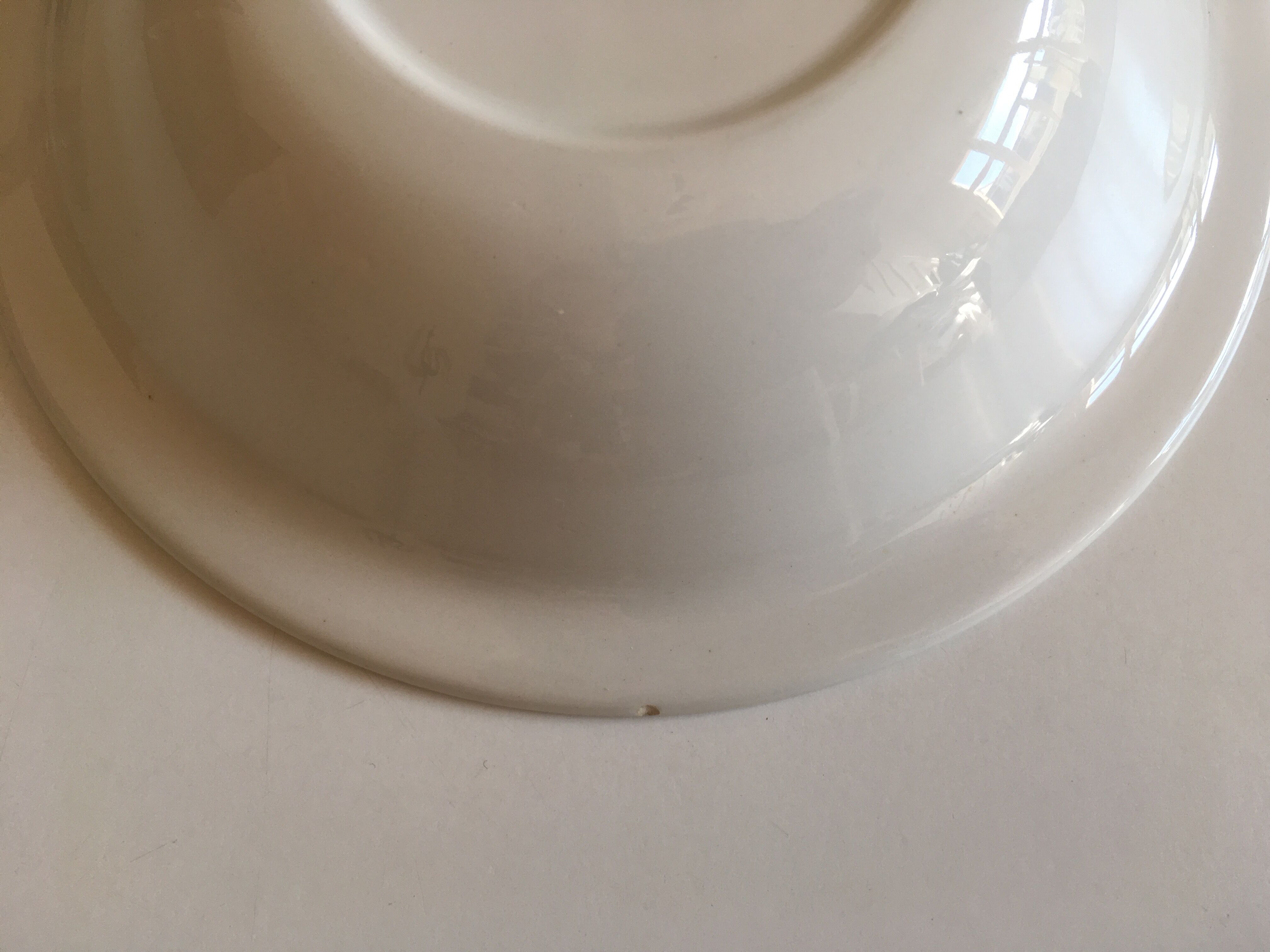 Amanda modernist hollow plate by Rorstrand Sweden 1972