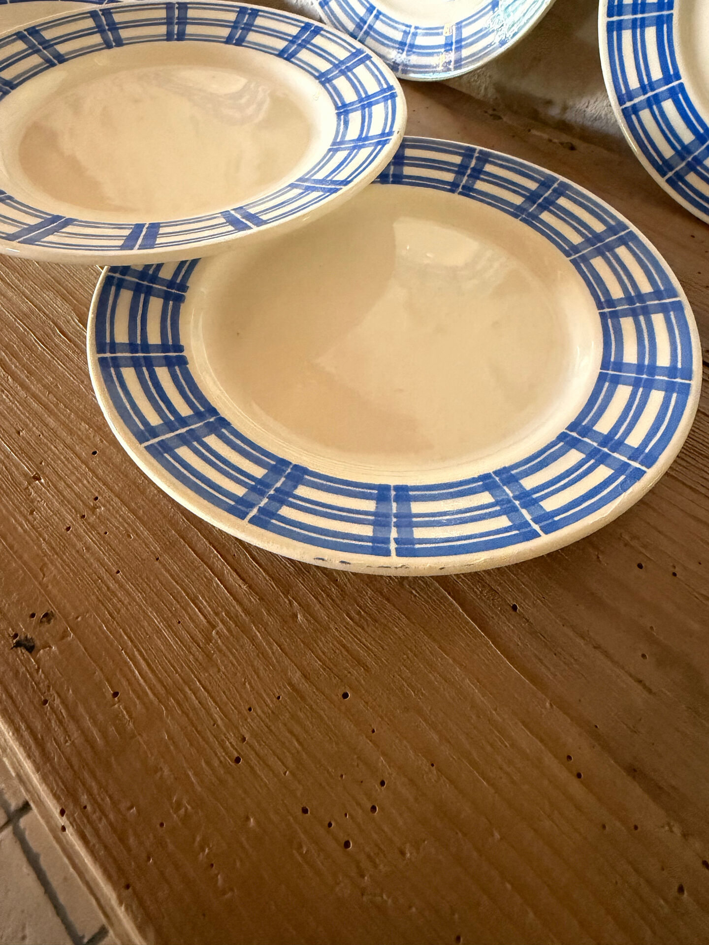 Dessert plates Badonviller