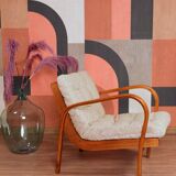 Vintage armchair granola beige 1960