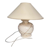 Longwy enamel lamp