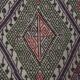 Vintage hand-embroidered textile 151x195 cm
