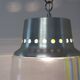 Vintage a. brotto hanging glass lamp esperia 1970s