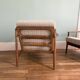 Vintage teak Scandinavian armchair