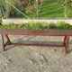 Oak farmhouse bench 200 cm
