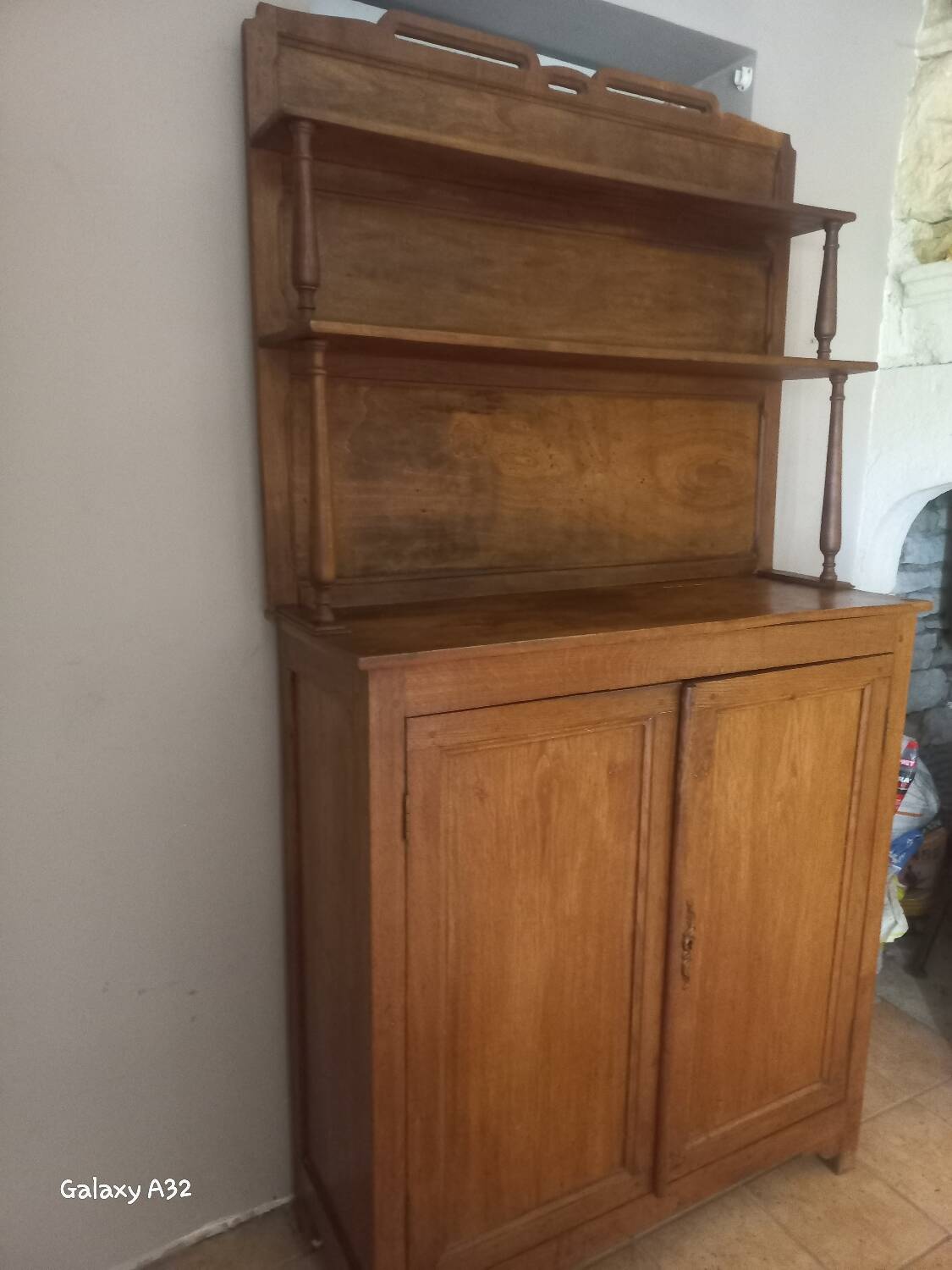 Rustic two-body sideboard