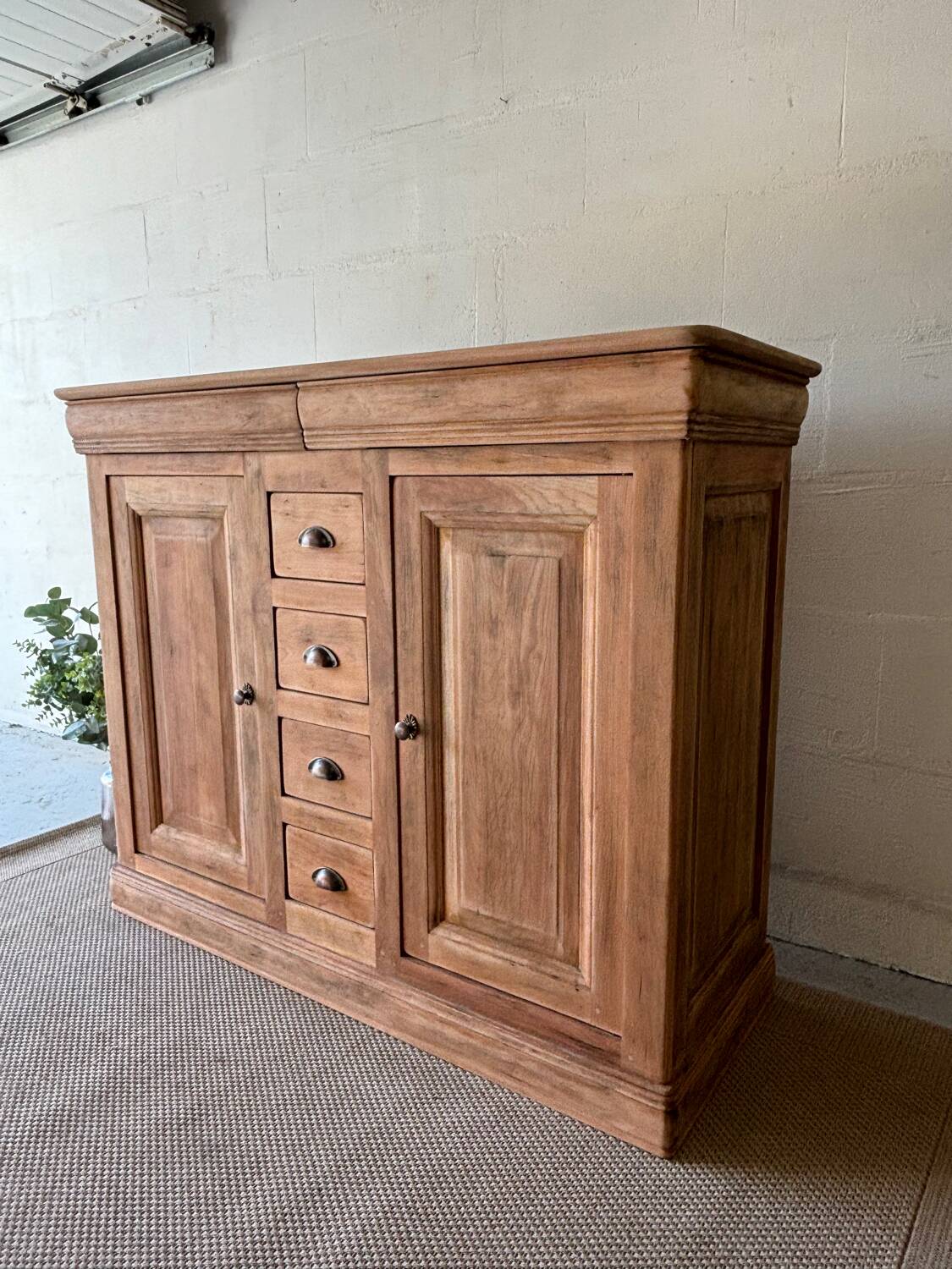 Cherry wood sideboard