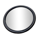 Round mirror black frame Tiger made in Holland vintage design