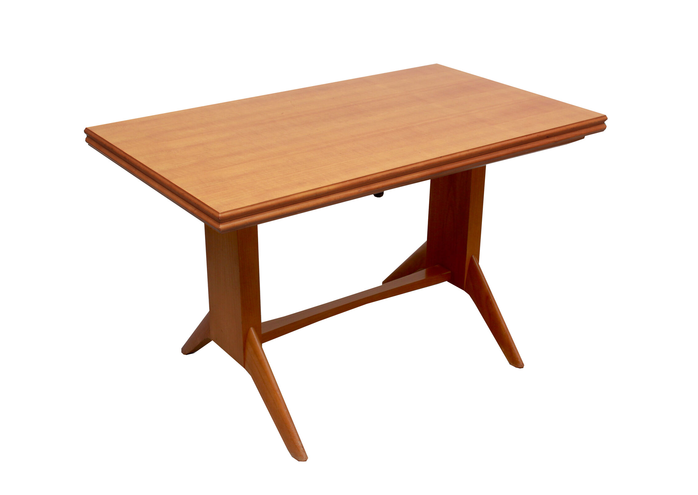 1950s coffeetable in cherrywood, adjustable in height
