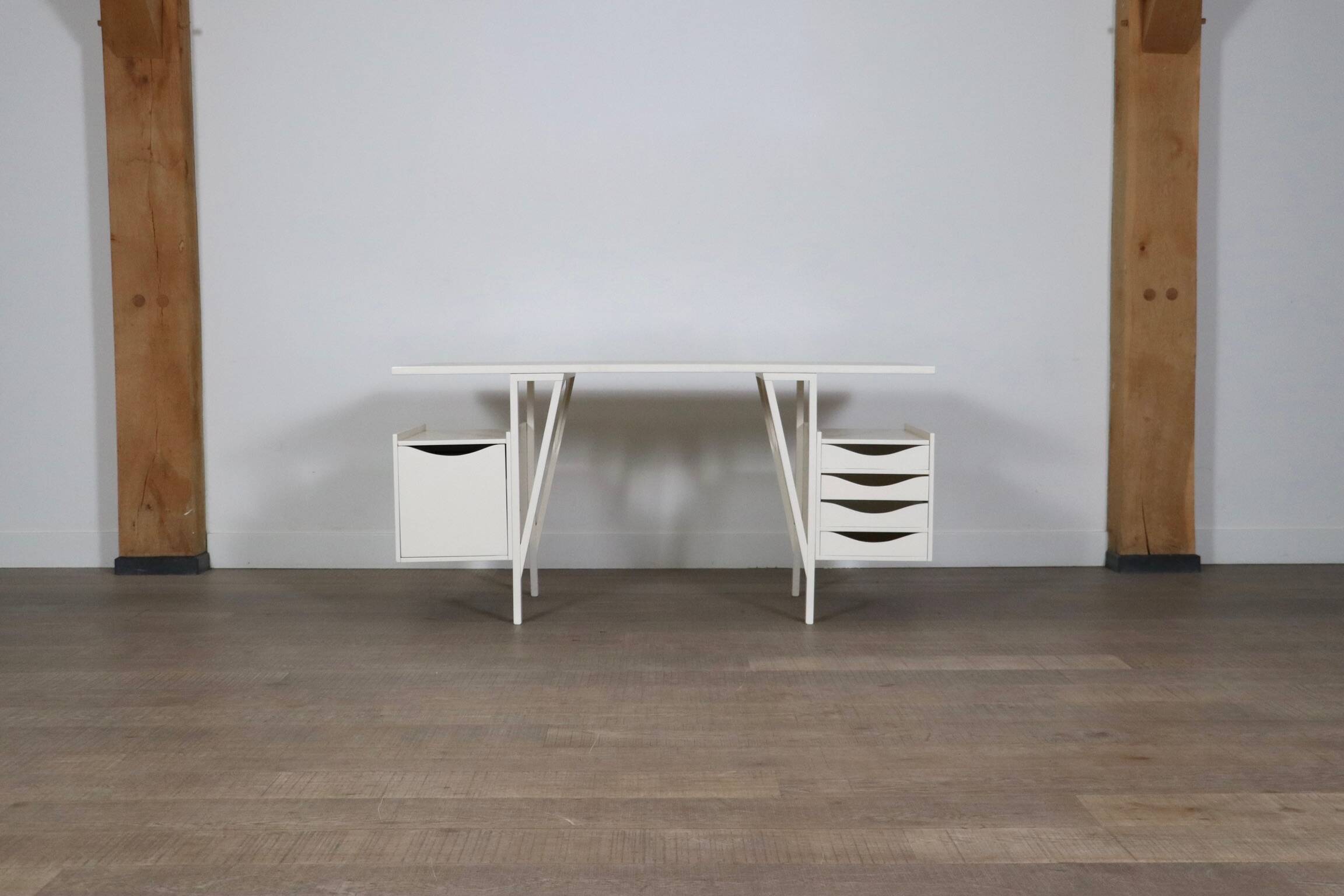 Achille Castiglioni Quark Desk BBB Bonacina, Italy, 1982