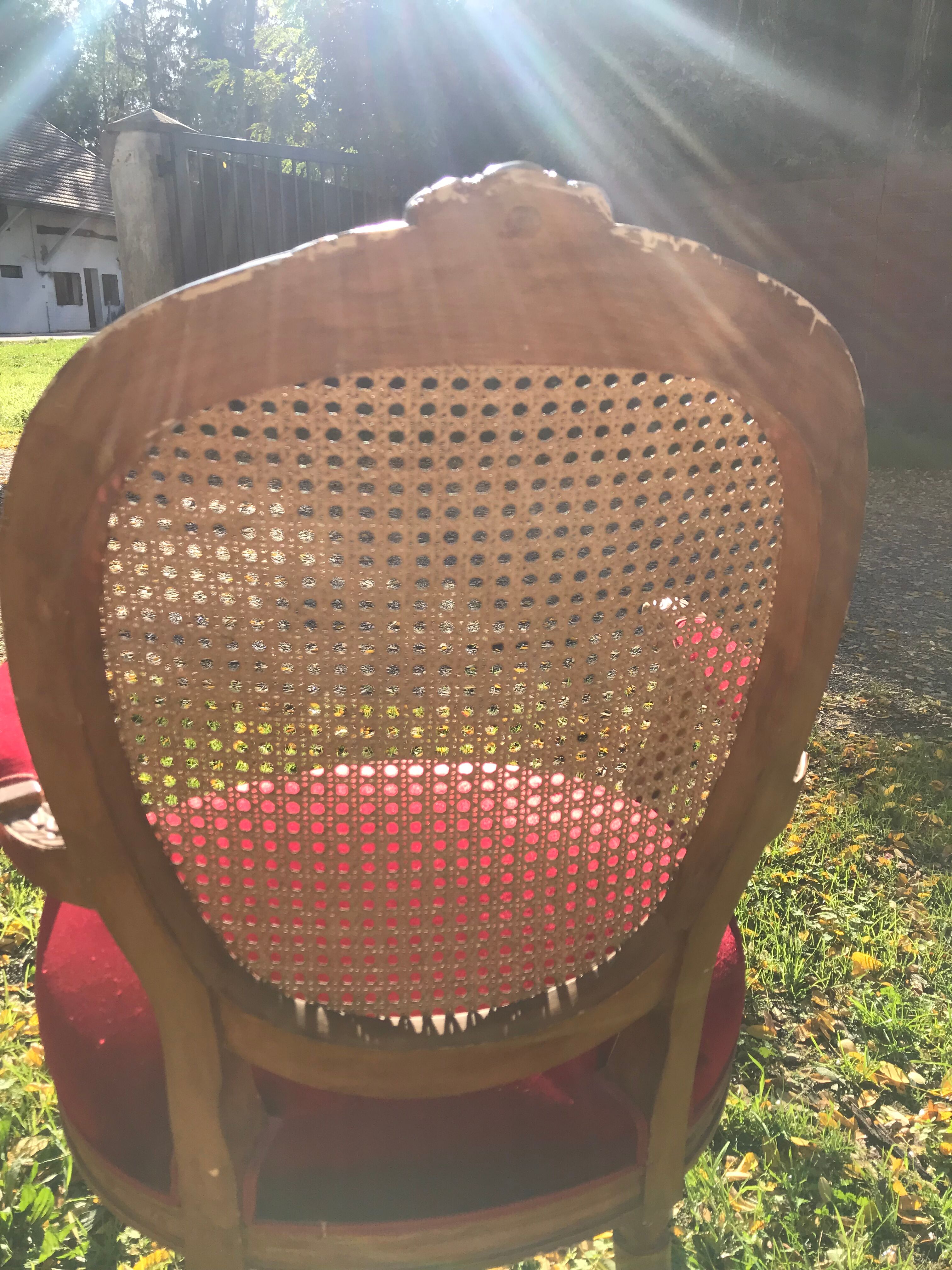 Suite of 4 Louis XVI armchairs