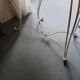 Wrought iron dressing table and chair