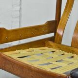 Sturdy Mid-Century Smooth Black Leather Scandinavian 3-Seat Sofa, 1960s