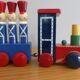 Old wooden train