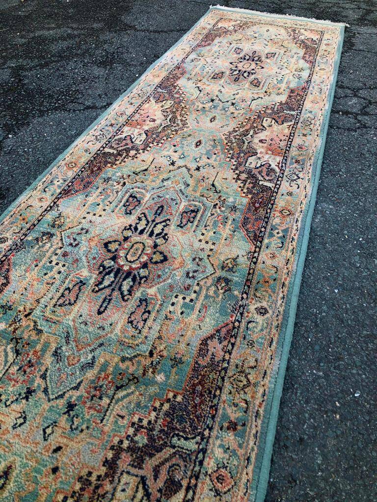 Oriental hallway rug
