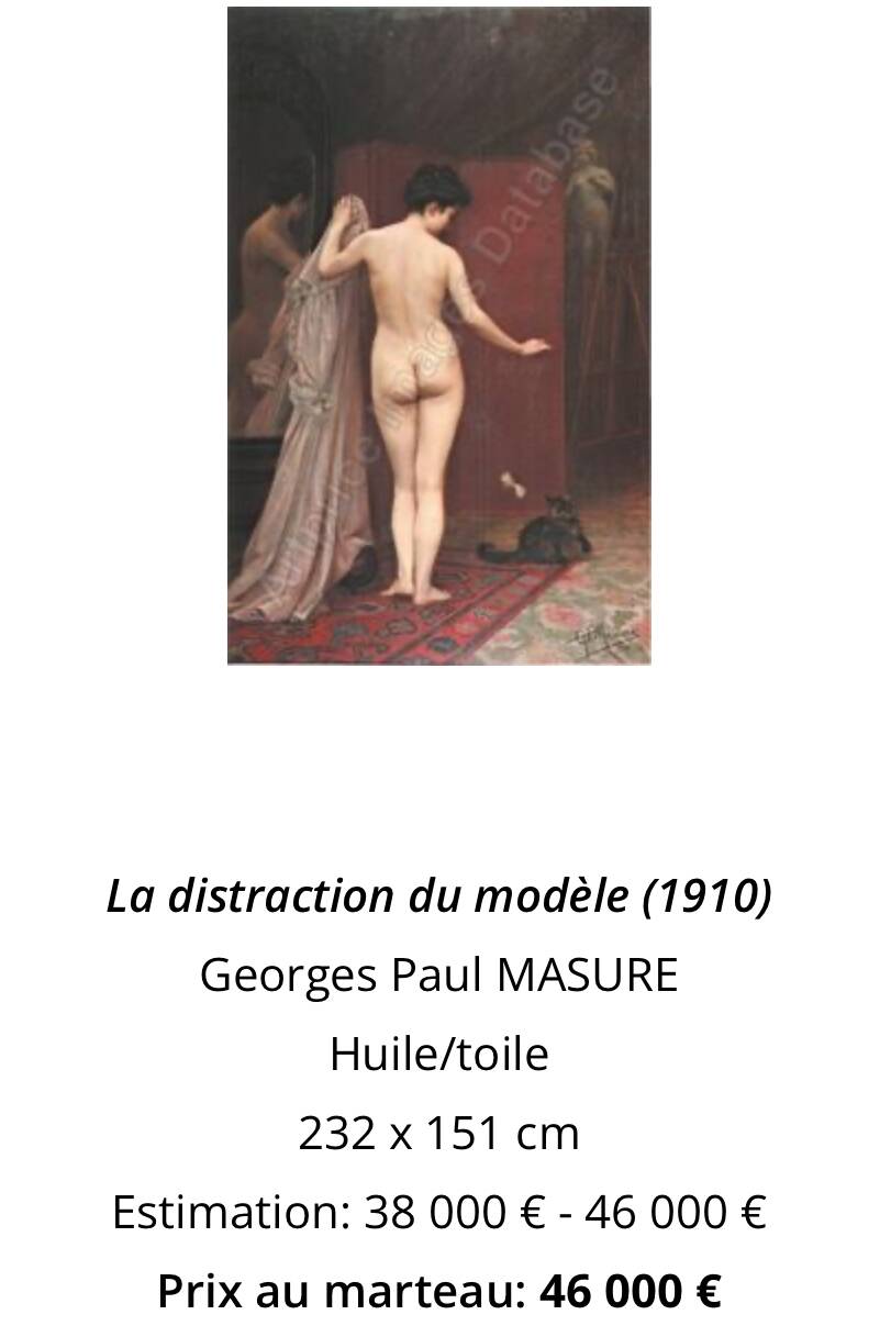 Interior scene, GP Masure, 1908