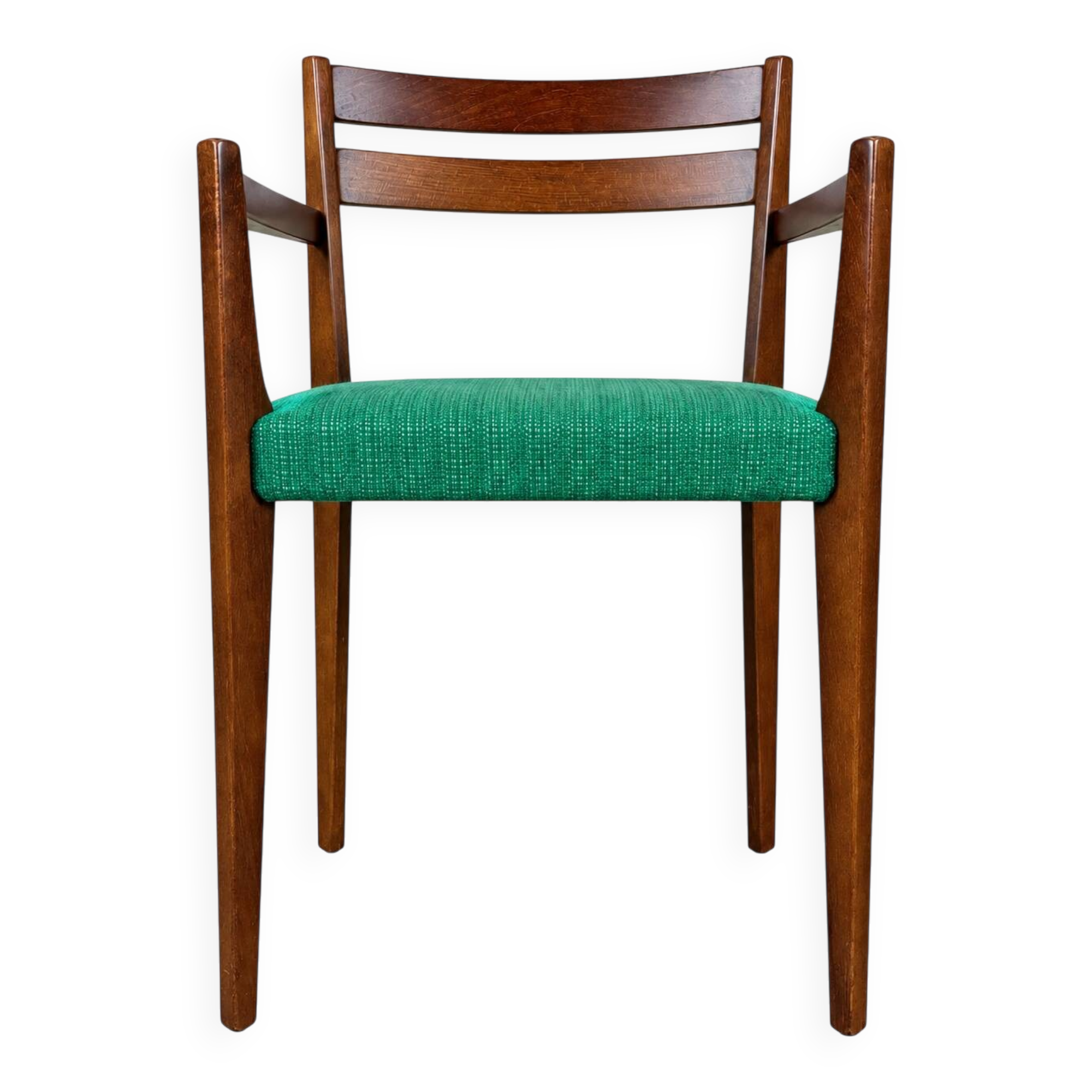 1960s 1970s Wooden Armchair by Thonet Mid Century Design