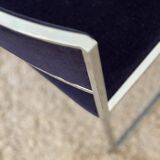 Set of 4 chairs and 2 armchairs model SQ by Willy Rizzo 1970