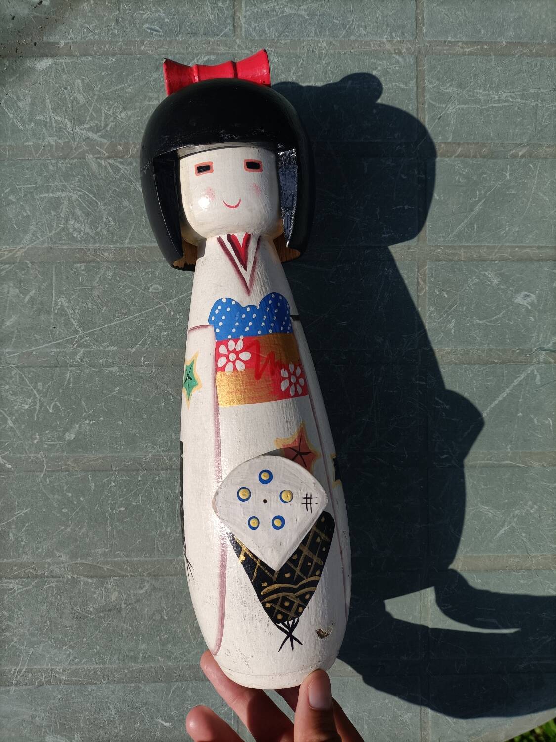 Kokeshi/Large Japanese wooden doll 🌸