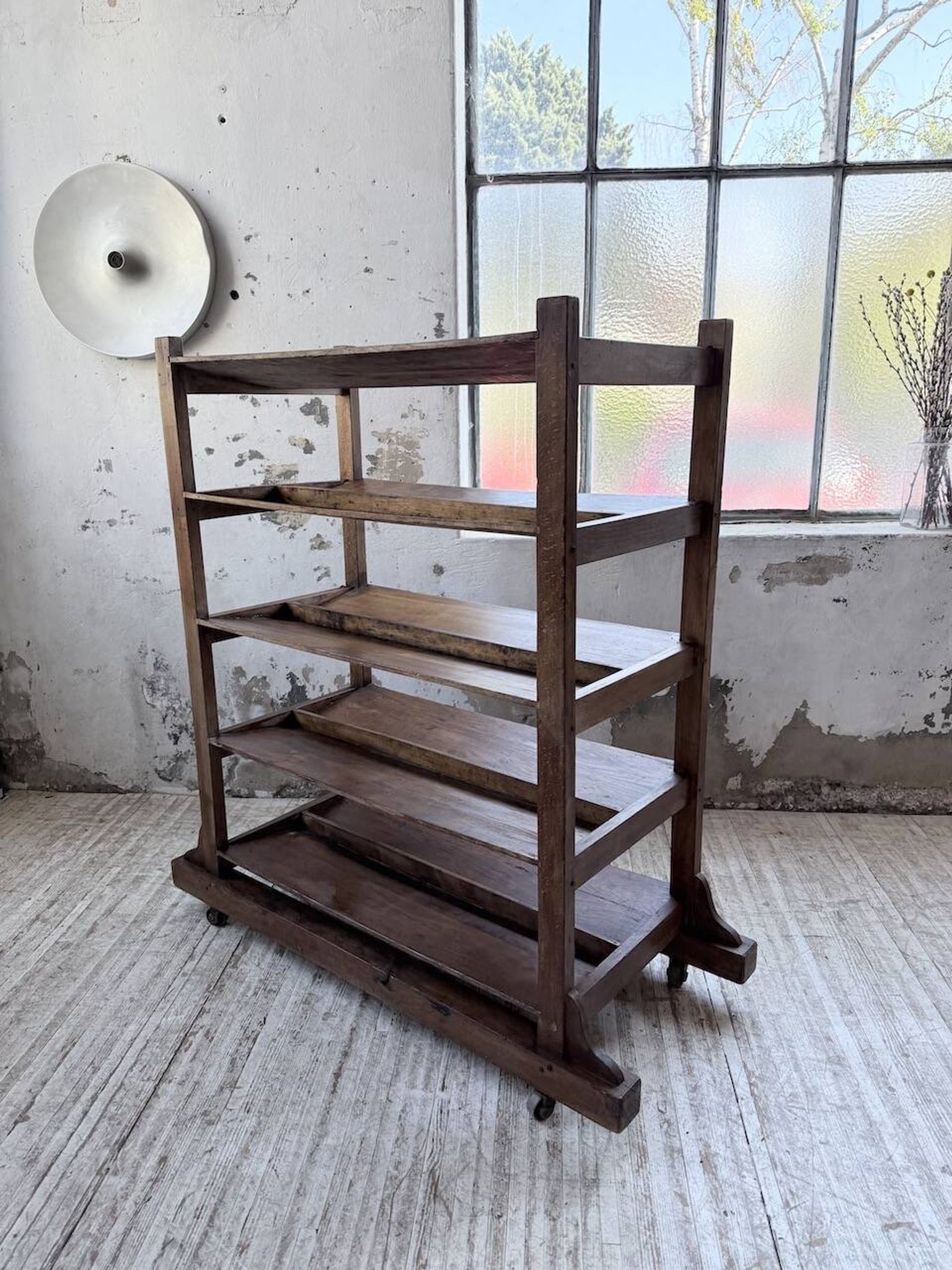 Old bakery shelf from the 1950s.