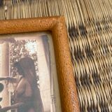 Frame in leather 60s