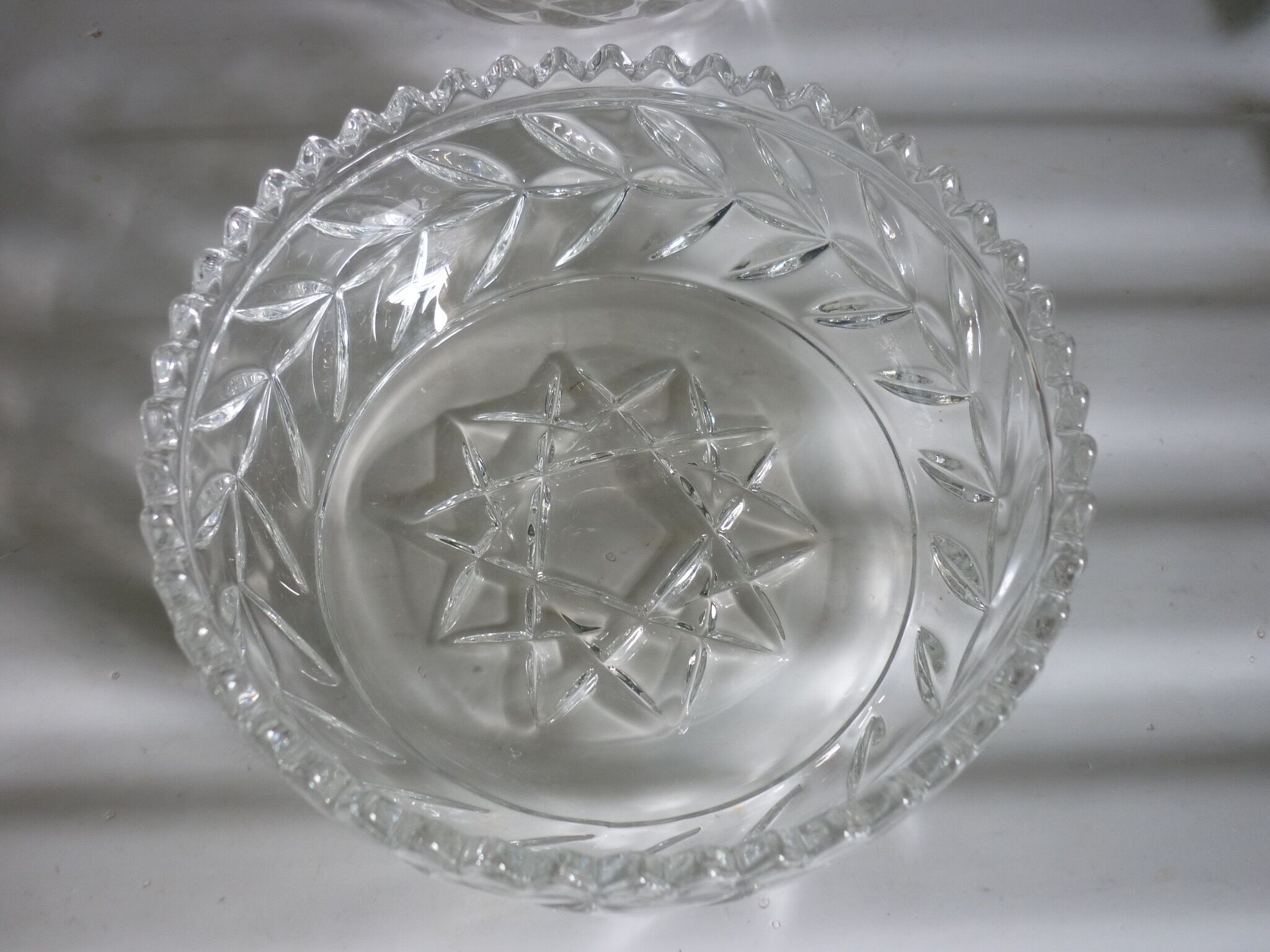 Ice cream cups, fruit salad