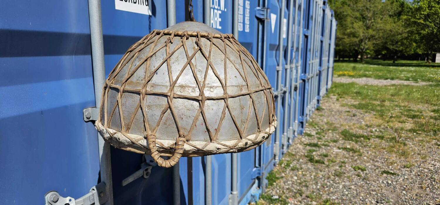 Suspension acier avec chaîne en métal de 60 cm avec cordage d’origine