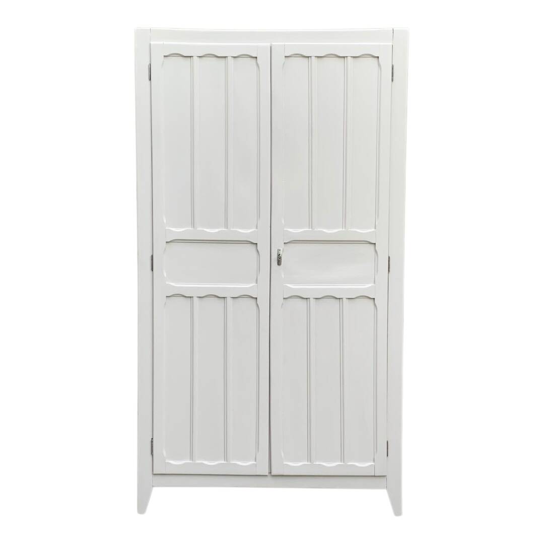 Antique Parisian paneled wardrobe, 1940