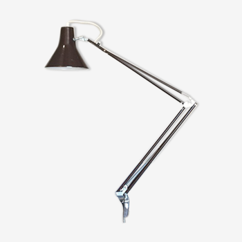 Lampe d'architecte chocolat